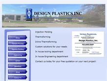 Tablet Screenshot of designplastics.com